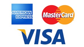 Tarjeta VISA, American Express y Master Card